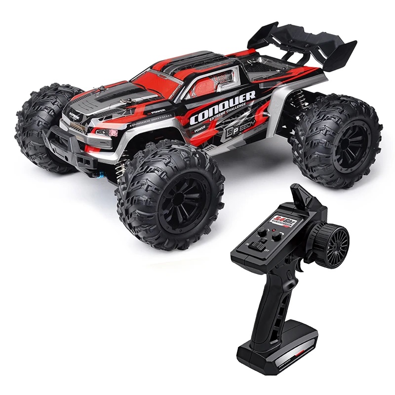 RM 292023 1:16 70KM/H Or 50KM/H 4WD RC Car With LED Remote Control Cars High Speed Drift Monster Truck for Kids